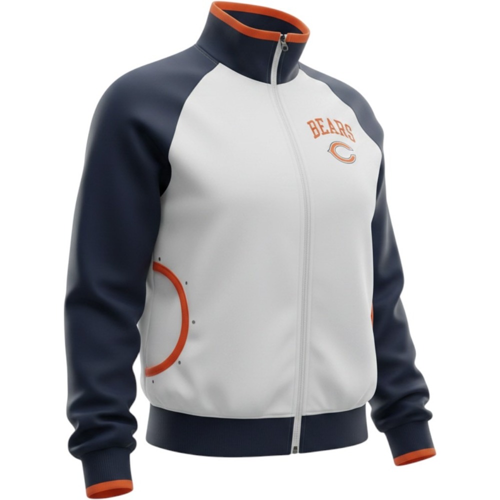 NFL‎ Women's Chicago Bears Jacket Silky Soft Sz XL